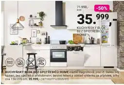 Möbelix Home kuchyňský blok bez spotřebičů nabídka