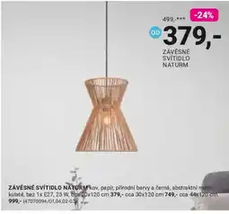 Möbelix Naturm závěsné svítidlo nabídka