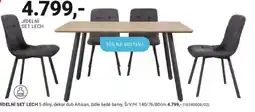 Möbelix Lech jídelní set 5 dílný nabídka