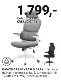 Möbelix Gary 1 kancelářské křeslo nabídka