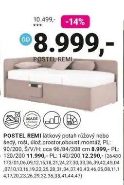 Möbelix Postel remi nabídka