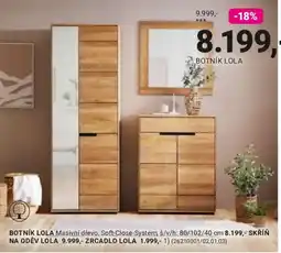 Möbelix Botník Lola nabídka