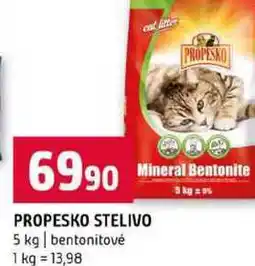 Terno PROPESKO STELIVO 5 kg bentonitové nabídka