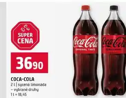 Terno COCA-COLA 2l sycená limonáda vybrané druhy nabídka