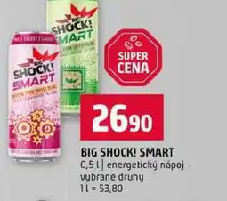 Terno BIG SHOCK! SMART 0,5l energetický nápoj vybrané druhy nabídka