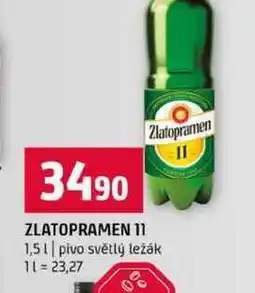 Terno Zlatopramen 11 1,5l pivo světlý ležák nabídka