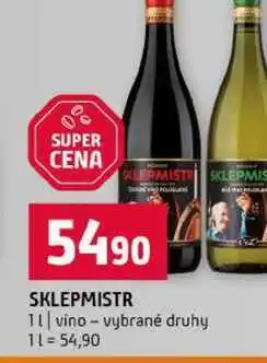 Terno SKLEPMISTR 1l vino vybrané druhy nabídka