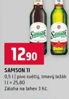 Terno SAMSON 11 0,5l pivo světlý, tmavý ležák nabídka