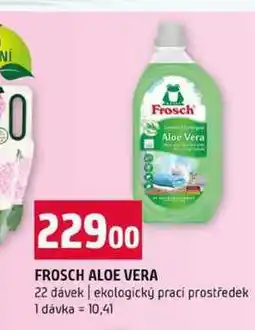 Terno FROSCH ALOE VERA 22 dávek ekologický prací prostředek nabídka