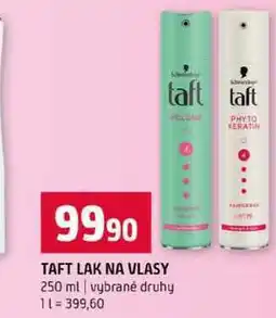 Terno TAFT LAK NA VLASY 250 ml vybrané druhy nabídka