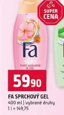 Terno FA SPRCHOVÝ GEL 400 ml vybrané druhy nabídka