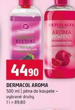 Terno DERMACOL AROMA 500 ml pěna do koupele vybrané druhy nabídka