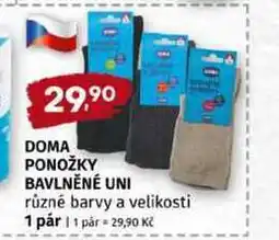 Terno DOMA PONOŽKY BAVLNĚNÉ UNI různé barvy a velikosti nabídka