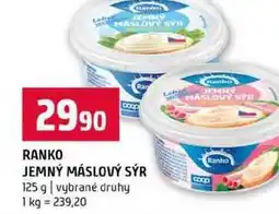 Terno JEMNÝ MÁSLOVÝ SÝR 125 g vybrané druhy nabídka