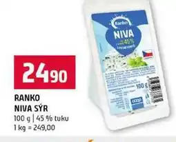 Terno RANKO NIVA SÝR 100 g 45% tuku nabídka