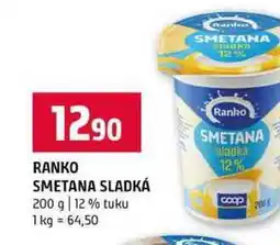 Terno RANKO SMETANA SLADKÁ 200 g 12% tuku nabídka