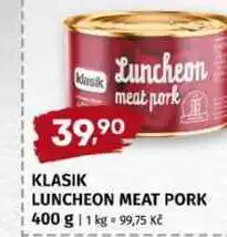 Terno KLASIK LUNCHEON MEAT PORK nabídka