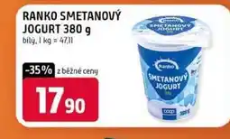 Terno RANKO SMETANOVÝ JOGURT 380 g bilý nabídka