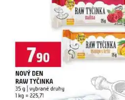 Terno NOVÝ DEN RAW TYČINKA 35 g vybrané druhy nabídka