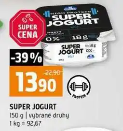 Terno SUPER JOGURT 150 g vybrané druhy nabídka