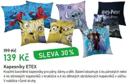 Vesna Kapesníky ETEX nabídka