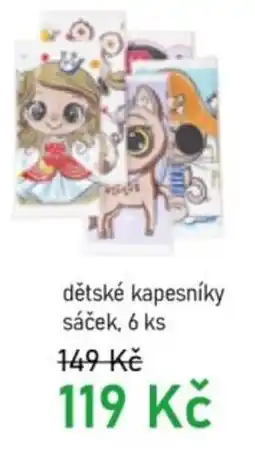 Vesna dětské kapesníky nabídka
