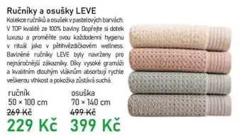 Leve ručník a osuška