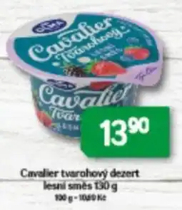 Brněnka Cavalier tvarohový dezert lesní směs nabídka