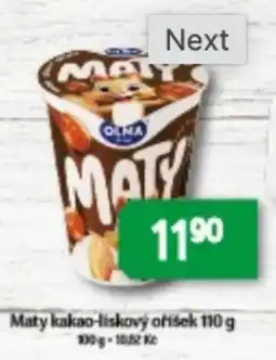 Brněnka Maty kakao-liskový oríšek nabídka