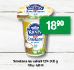 Brněnka Kunin smetana na vaření 12% nabídka