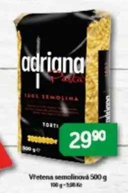 Brněnka Adriana vřetena semolinová nabídka