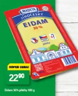 Brněnka Madeta eidam 30% plátky nabídka