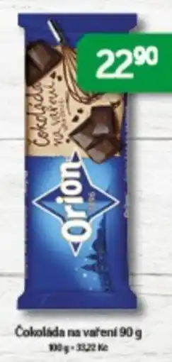 Brněnka Orion čokoláda na vaření nabídka