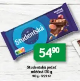 Brněnka Studentská pečet nabídka