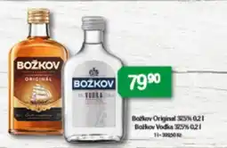Brněnka Božkov Original Božkov Vodka nabídka