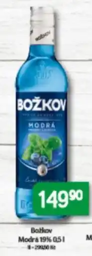 Brněnka Božkov Modrá nabídka