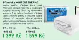 Vesna Přikrývka Komfort Thermo nabídka