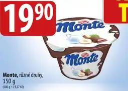 Bala Monte, různé druhy nabídka