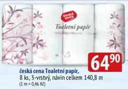 Bala Česká koupě toaletní papír nabídka