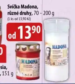 Bala Madona svíčka nabídka