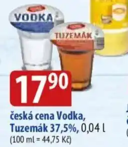 Bala Česká cena vodka, tuzemák 37,5% nabídka