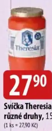 Bala Theresia svíčka nabídka