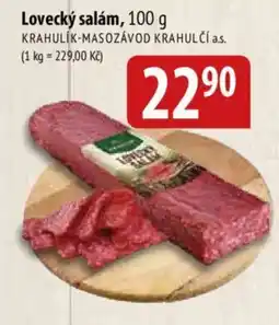 Bala Krahlík lovecký salám nabídka