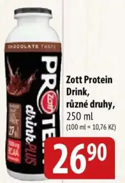 Bala Zott Protein Drink nabídka