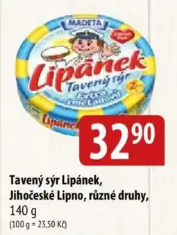 Bala Lipánek Tavený sýr nabídka