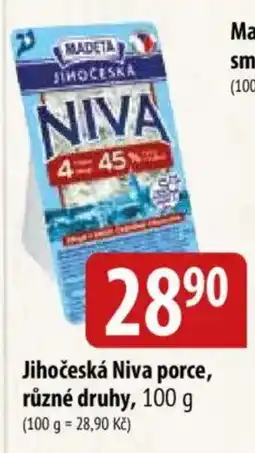 Bala Jihočeská Niva porce nabídka