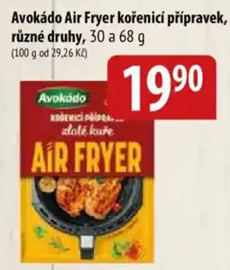 Bala Avokádo Air Fryer kořenící přípravek nabídka