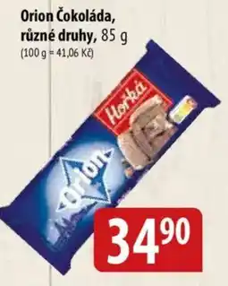 Bala Orion čokoláda nabídka