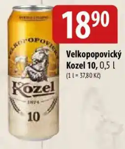Bala Velkopopovický Kozel 10 nabídka