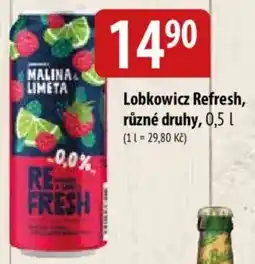 Bala Lobkowicz Refresh nabídka